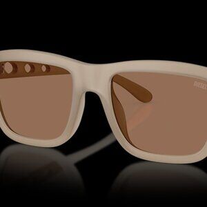 Diesel DL3006U Eyeglasses Grey Frame / Brown Demo Lenses Unisex